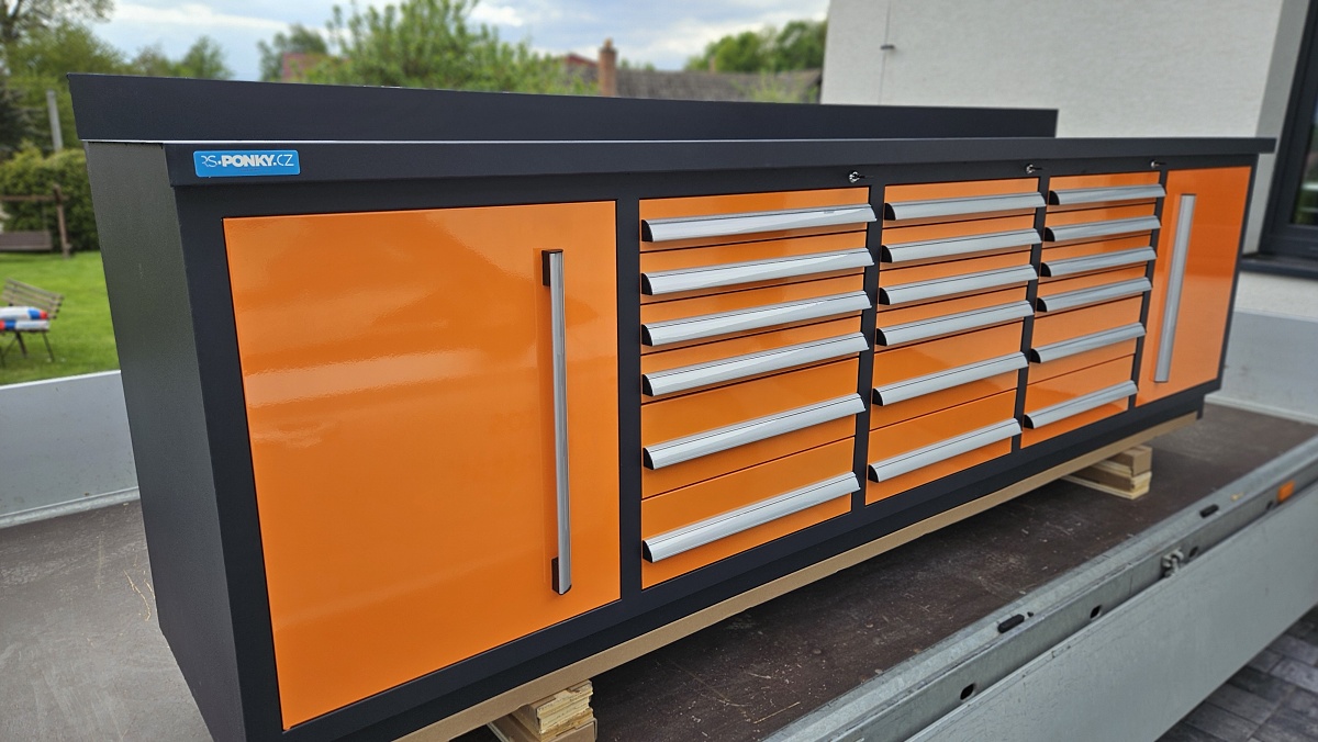 dielenský ponk - 18 - orange