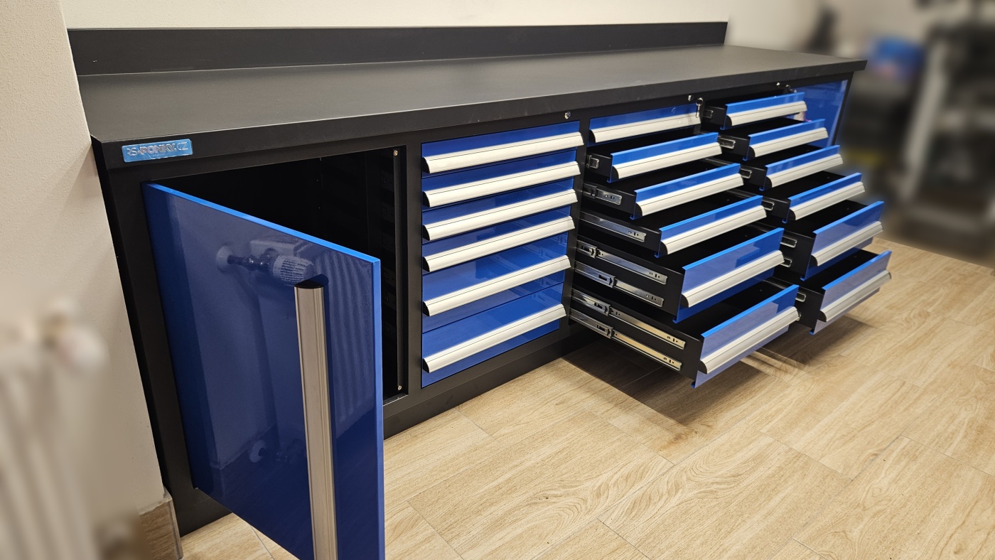 dielenský ponk - 18 - blue