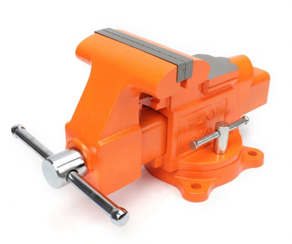 Ťažký otočný zverák PONY JORGENSEN Heavy Duty - rozpätie čeľustí 160mm