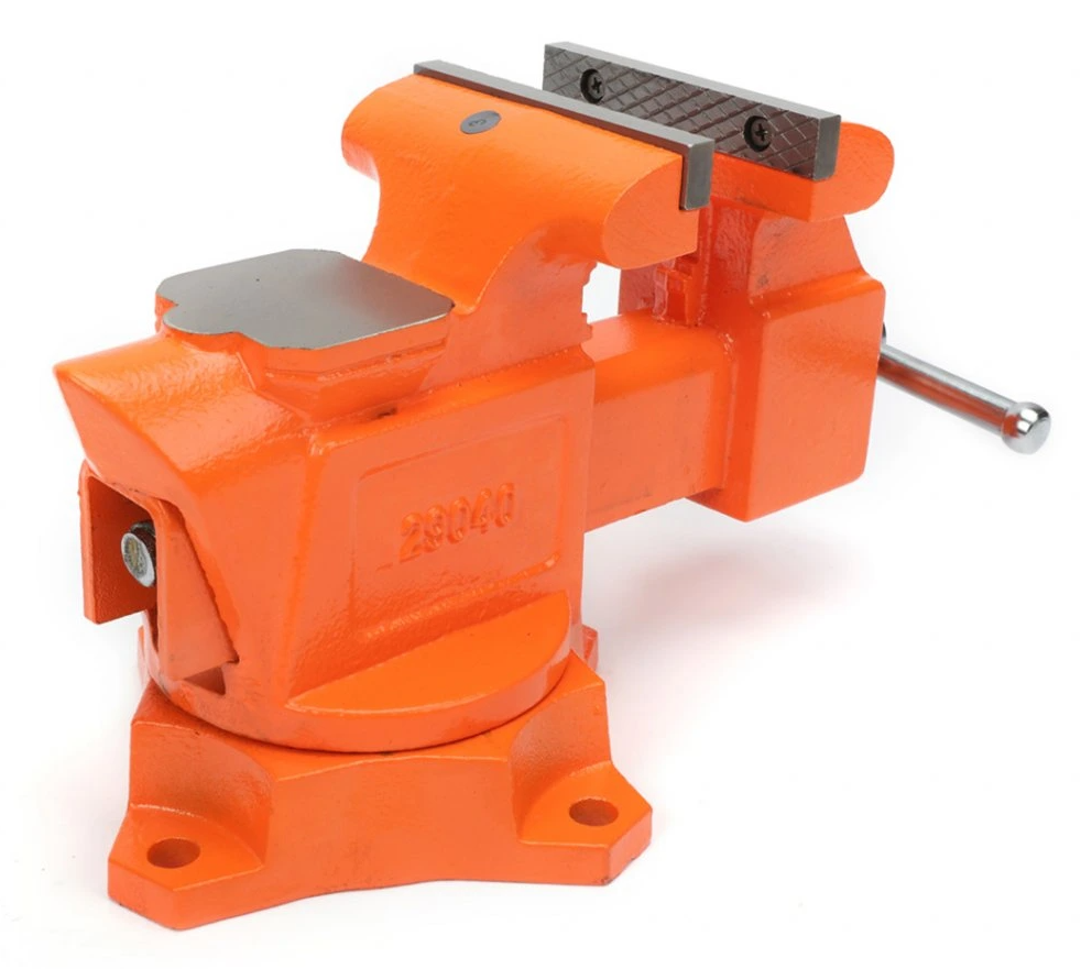 Otočný zverák PONY JORGENSEN Heavy Duty - rozpätie čeľustí 91mm