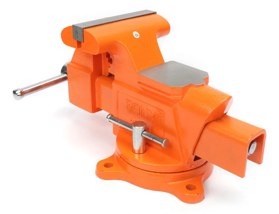 Ťažký otočný zverák PONY JORGENSEN Heavy Duty - rozpätie čeľustí 160mm