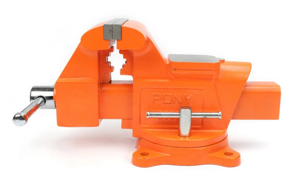 Ťažký otočný zverák PONY JORGENSEN Heavy Duty - rozpätie čeľustí 160mm