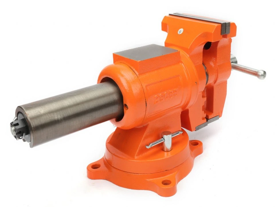 Zverák otočný v dvoch osiach PONY JORGENSEN Heavy Duty - rozpätie čeľustí 125mm