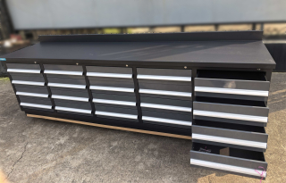 dielenský ponk - 20 - antracit